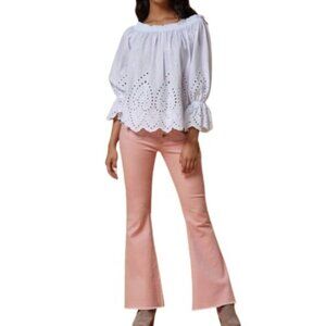 Scandal Buttercup Eyelet Lace Blouse